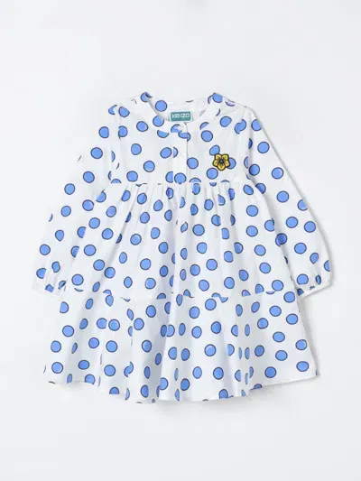 Kenzo Dress  Kids Kids Color White In Weiss