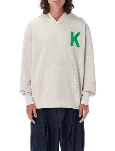 Kenzo Lucky Tiger Over Hoodie In Light Grey