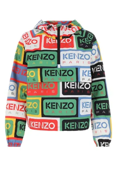 Kenzo Logo In Multicolor