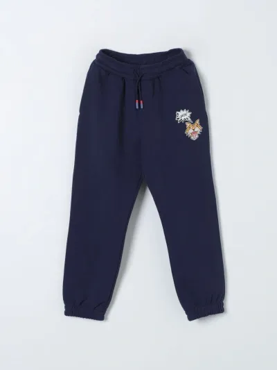 Kenzo Pants  Kids Kids Color Blue