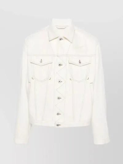 Kenzo Jeans Jacket In Neutrals