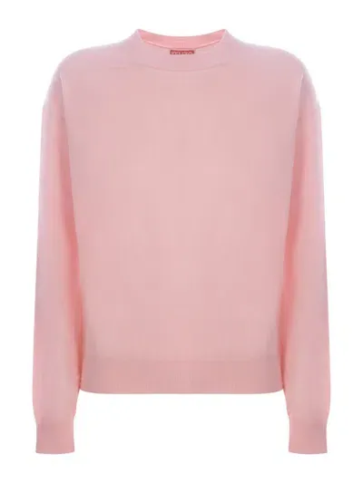 Kenzo Sweater  Flower In Wool In Rosa