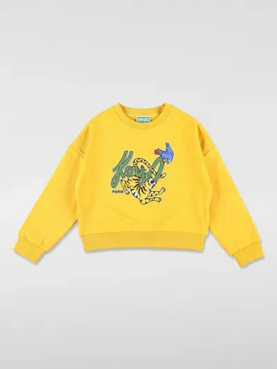 Kenzo Sweater  Kids Kids Color Yellow In Gelb