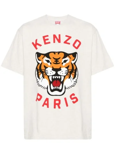 Kenzo T-shirt Logo In White