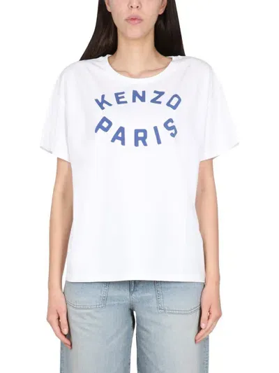 Kenzo T-shirt With Logo In White