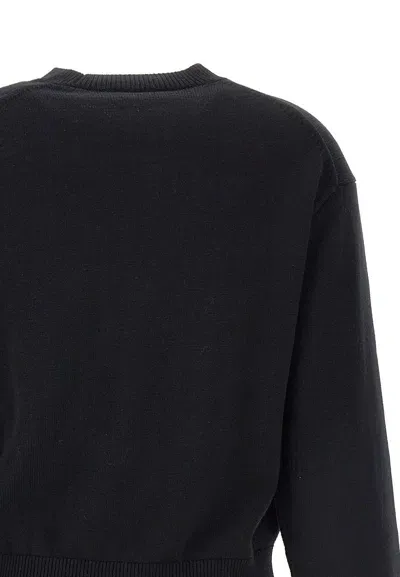 Kenzo Tiger Academy Wool And Cotton Sweater In Black