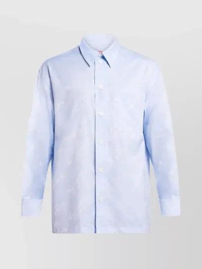 Kenzo Blue  Paris Verdy Edition Shirt In Light Blue