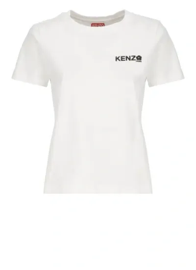 Kenzo White Cotton Tshirt