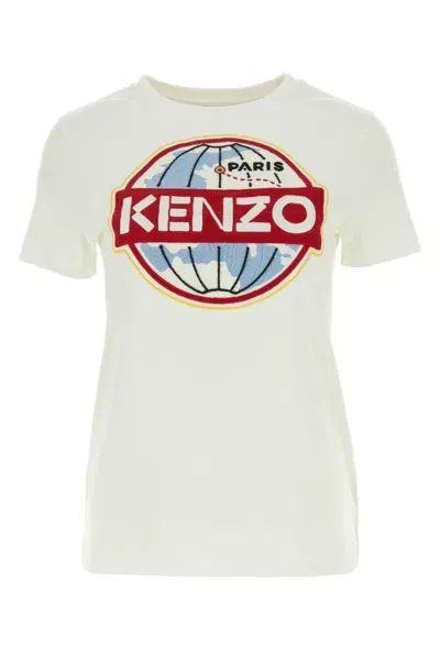 Kenzo T-shirt In Burgundy