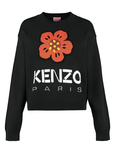 Kenzo Women's Bokã¨ Flower Sweater In Black