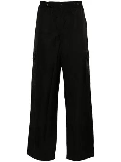 Kenzo Boke Cargo Pants In Black