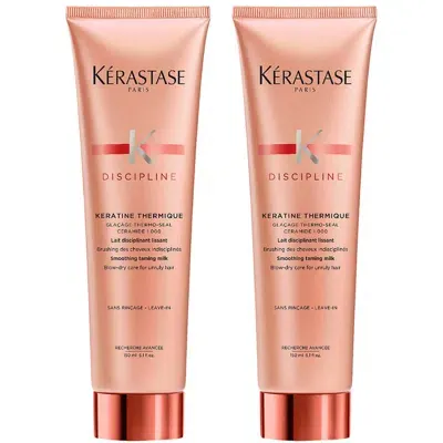 Kerastase Kérastase Discipline Keratin Thermique Creme 150ml Duo In White