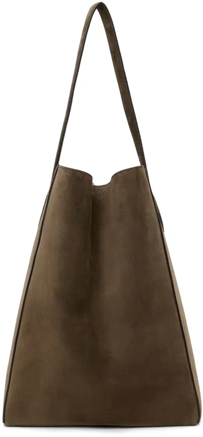 Khaite Brown Frida Tote In 907 Toffee