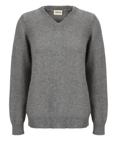 Khaite Inga Sweater In Grey