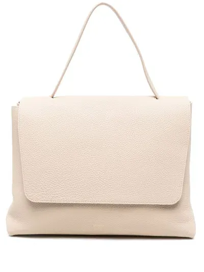 Khaite Large Lia Tote Bag In Neutrals