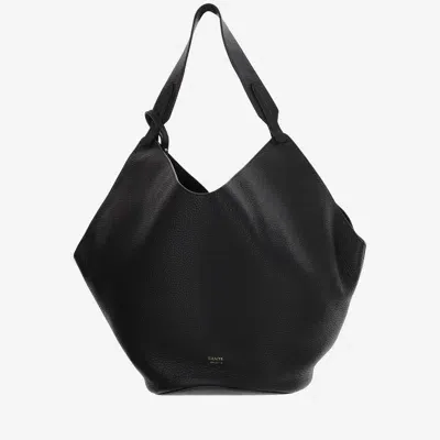 Khaite Medium Lotus Tote Bag In Black