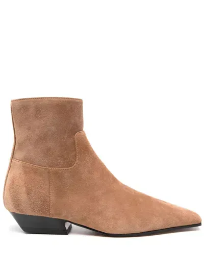 Khaite Marfa Boots In Brown