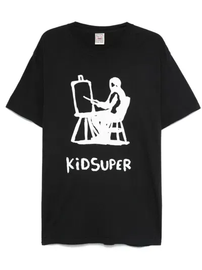 Kidsuper Painter T-shirt In Black