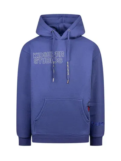 Kidsuper Super Sweatshirt In Blue