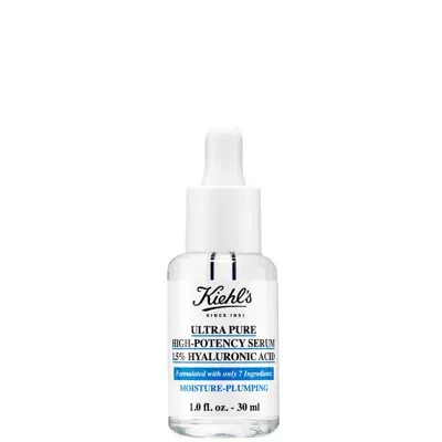 Kiehl's Since 1851 Kiehl's Ultra Pure 1.5% Hyaluronic Acid Moisture Plumping High-potency Serum 30ml In White