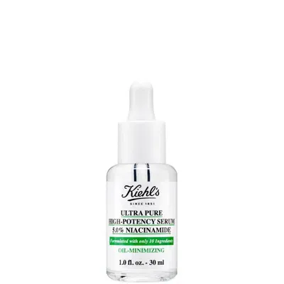 Kiehl's Since 1851 Kiehl's Ultra Pure 5.0% Niacinamide Oil-minimising High-potency Serum 30ml In White