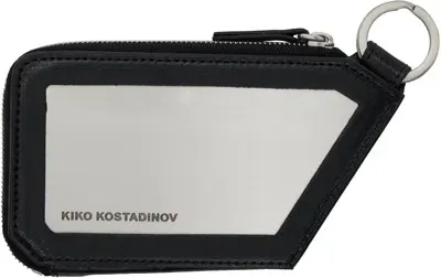 Kiko Kostadinov Black Ohne Key Wallet In Night Black