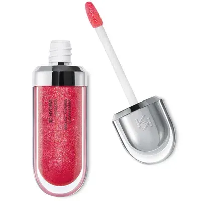 Kiko Milano 3d Hydra Lipgloss 6.5ml (various Shades) - 12 Pearly Amaryllis Red In White