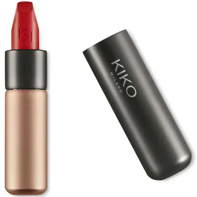 Kiko Milano Velvet Passion Matte Lipstick 3.5g (various Shades) - 311 Poppy Red In White