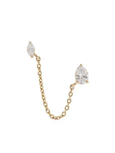 Kimai 18k Recycled Yellow Gold Lima Diamond Earring