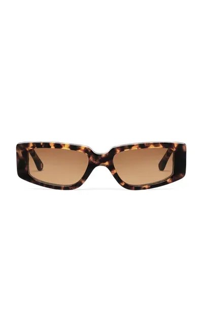 Kimeze Concept 2 Cat-eye Acetate Sunglasses In Brown