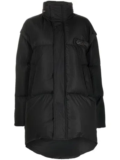 Kimhēkim Black Detachable Sleeve Down Jacket