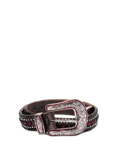 Kippys Swarosky Belt In Brown