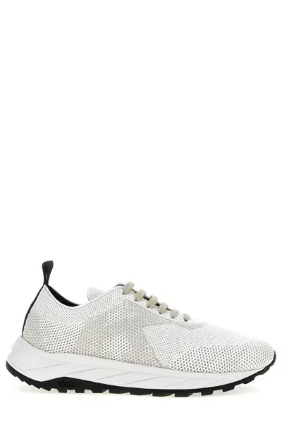 Kiton Running Sneakers In White