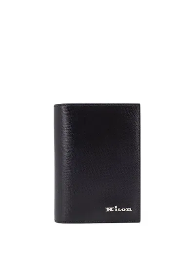 Kiton Leather Passport Holder