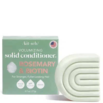 Kitsch Rosemary & Biotin Volumising Solid Conditioner In White