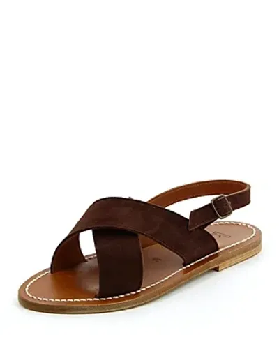 Kjacques K. Jacques Women's Osorno Flat Sandals In Moka