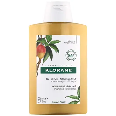 Klorane Mango Shampoo 200ml In White