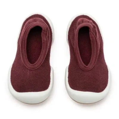 Komuello Kids'  Toddler Sock Shoes Flat In Plum