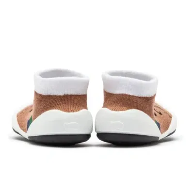 Komuello Babies'  Toddler Sock Shoes Runner In Brown