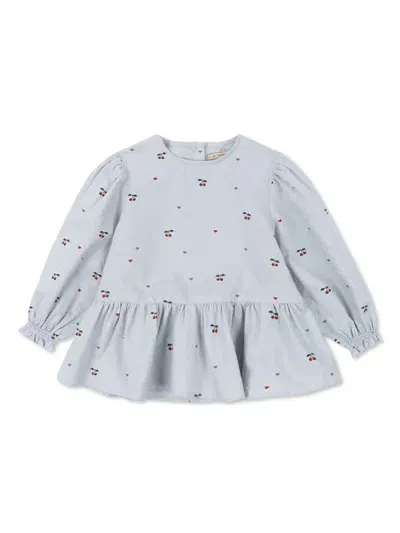 Konges Sløjd Babies' Evia Blouse In Blue