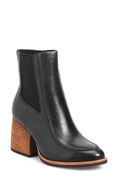 Kork-ease ® Cantley Bootie In Black Leather