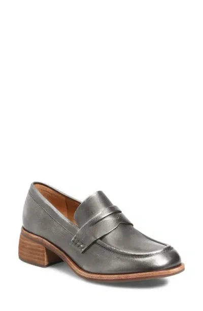 Kork-ease ® Keegan Penny Loafer Pump In Antique Metallic