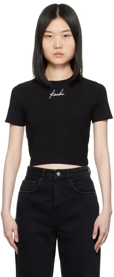 Ksubi Black Script Baby T-shirt