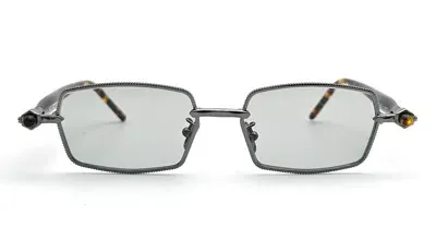 Kuboraum Mask P73 - Gunmetal Sunglasses In Metallic