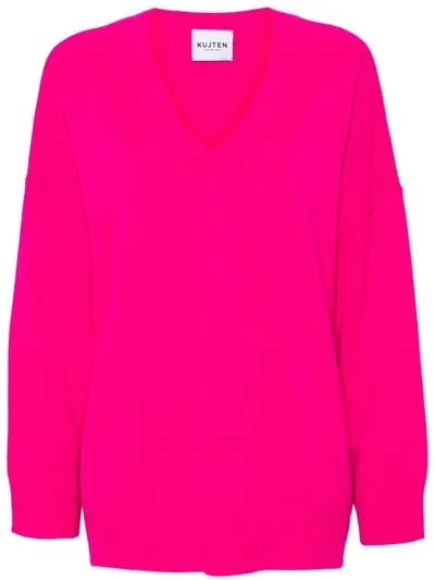 Kujten Mathilda Sweater In Pink