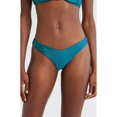 Kulani Kinis Retro Y Thong Bikini Bottoms In Cenote