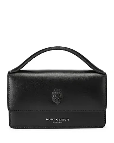 Kurt Geiger Bond Extra Small Top Handle Bag In Black