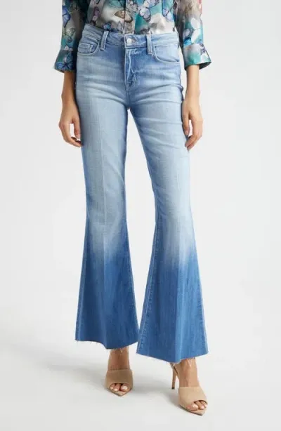 L Agence L'agence Sera High Waist Flare Leg Jeans In Cabrini