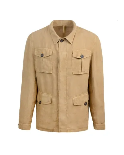 L.b.m 1911 Overshirt Tinto Capo Cammello In 03