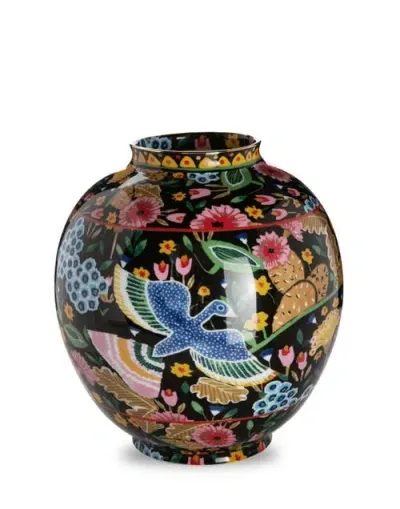 La Doublej Big Bubble Vase Colombo Nero Multicolor